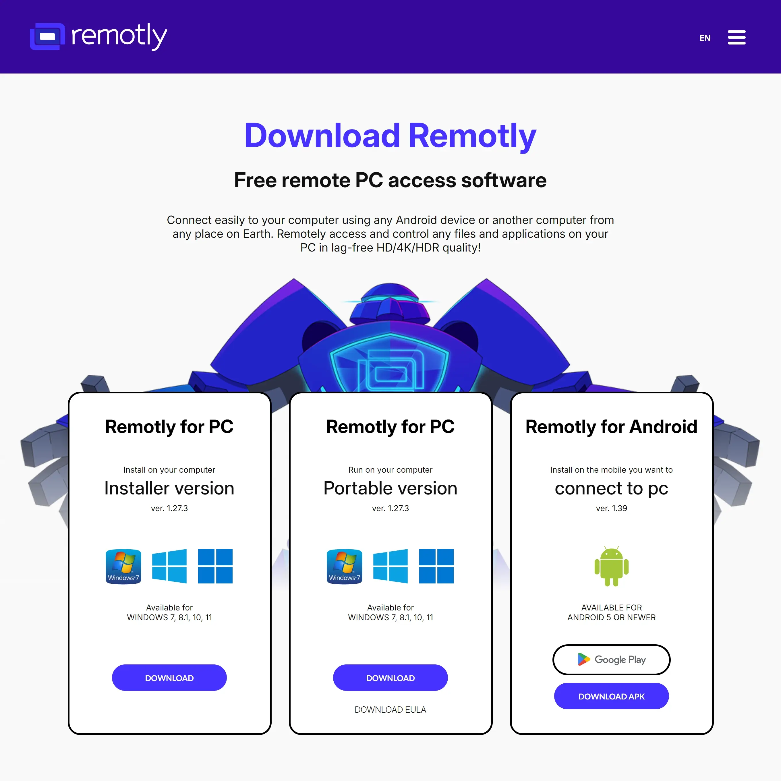 Remotly скачать 2026 — обзор возможностей и безопасная установка на Windows